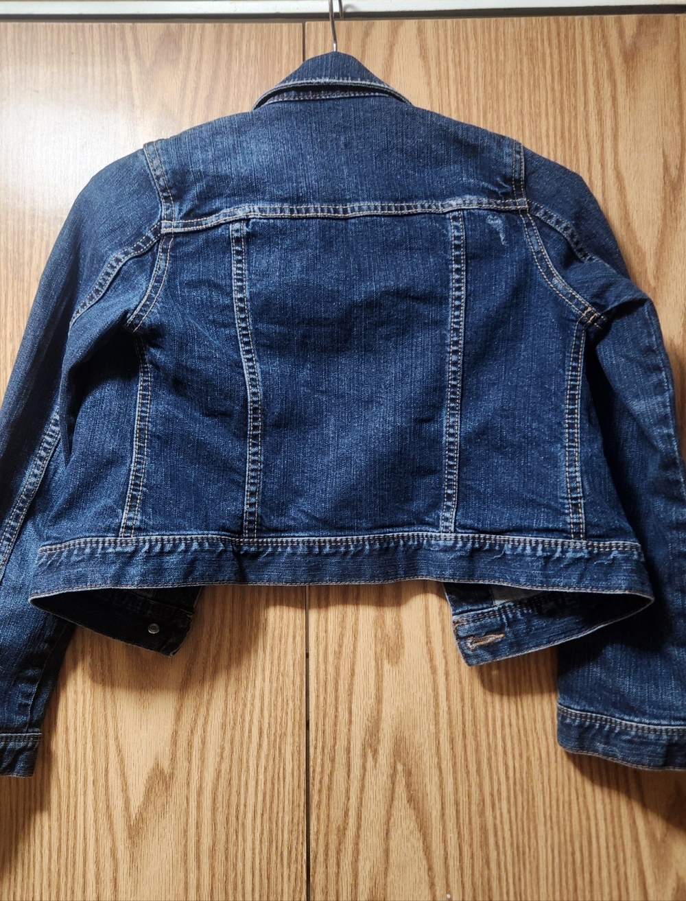 Classic Dark Blue Denim Jacket